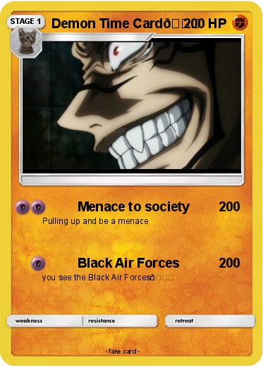 Pokemon Demon Time Card?