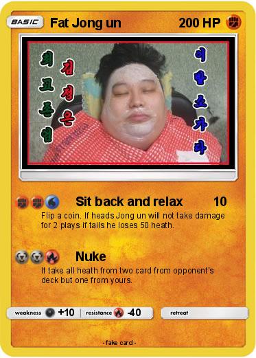 Pokemon Fat Jong un