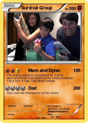 Pokemon Survival Group