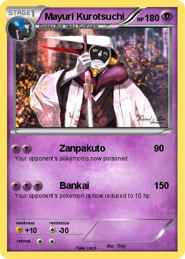 Pokemon Mayuri Kurotsuchi