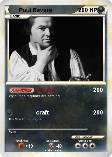 Pokemon Paul Revere