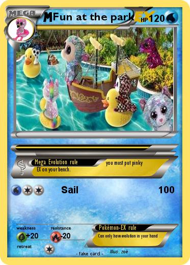 Pokemon Fun at the park