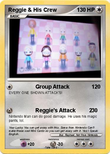 Pokemon Reggie & His Crew