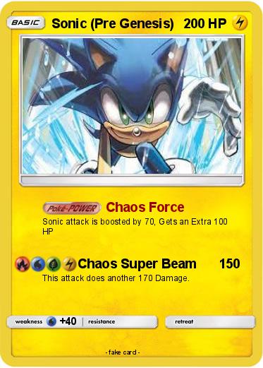 Pokemon Sonic (Pre Genesis)