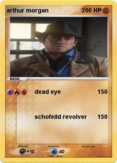 Pokemon arthur morgan