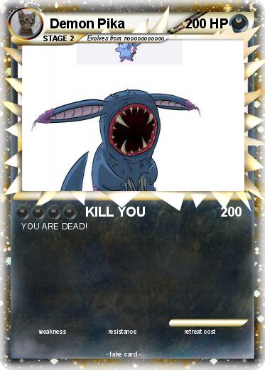 Pokemon Demon Pika