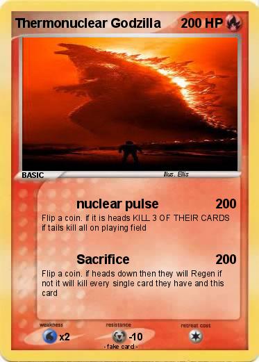 Pokemon Thermonuclear Godzilla