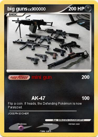 Pokemon big guns