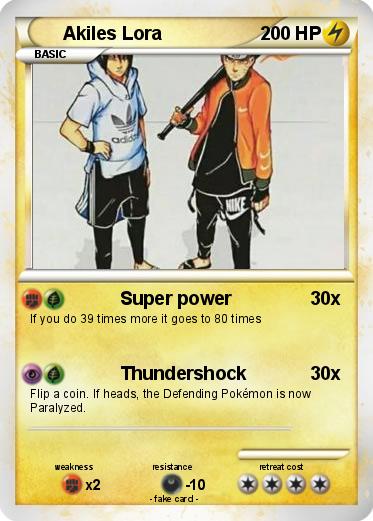 Pokemon Akiles Lora