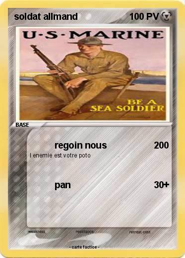 Pokemon soldat allmand