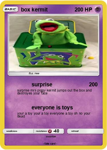 Pokemon box kermit