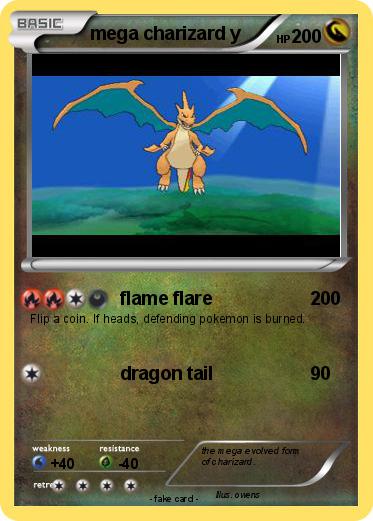 Pokemon mega charizard y
