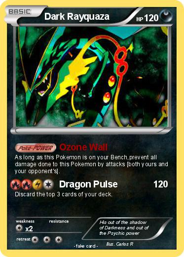 Pokemon Dark Rayquaza