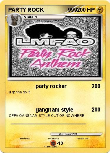 Pokemon PARTY ROCK                999
