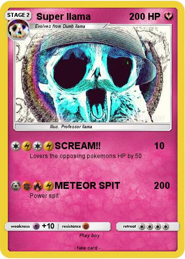 Pokemon Super llama