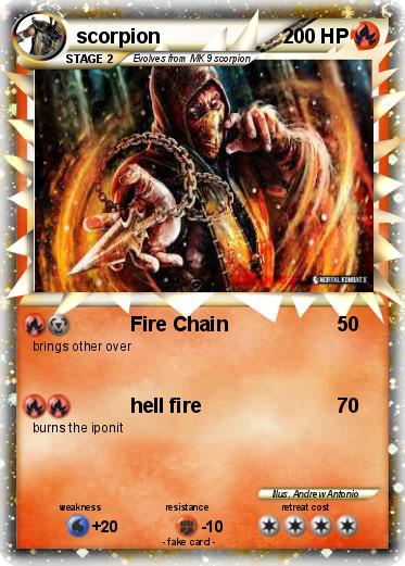 Pokemon scorpion