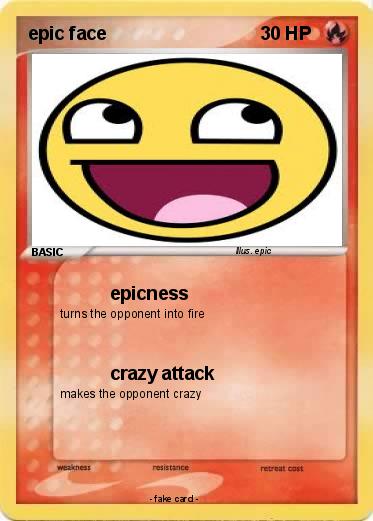 Pokemon epic face