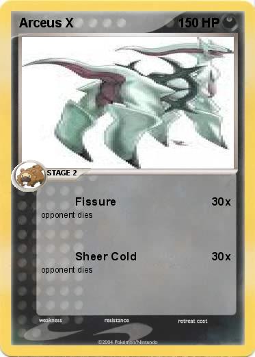 Pokemon Arceus X