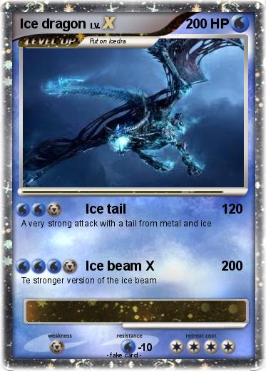 Pokemon Ice dragon