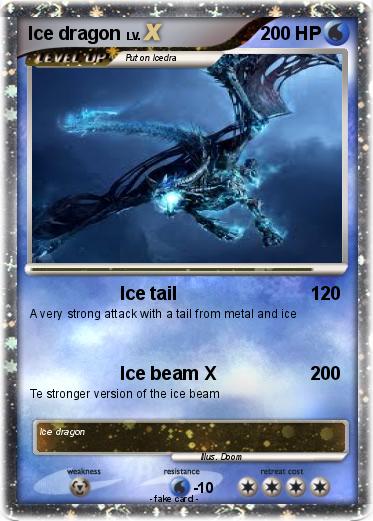 Pokemon Ice dragon