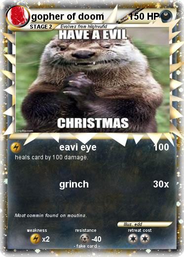 Pokemon gopher of doom