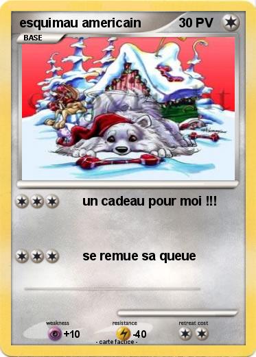 Pokemon esquimau americain