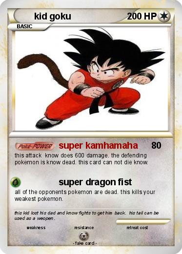 Pokemon kid goku