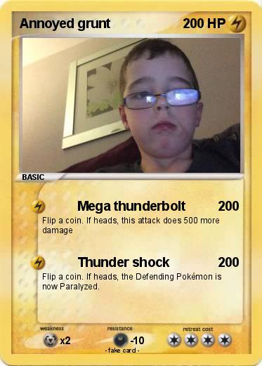 Pokemon Annoyed grunt