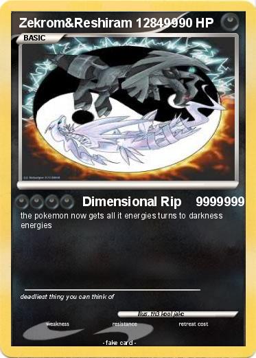Pokemon Zekrom&Reshiram 128499