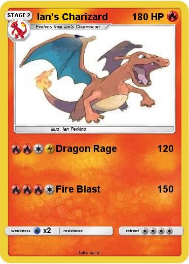 Pokemon Ian's Charizard