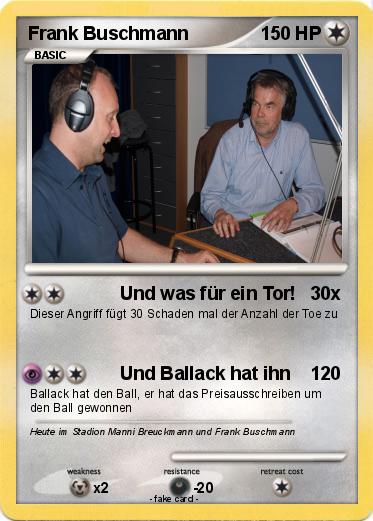 Pokemon Frank Buschmann
