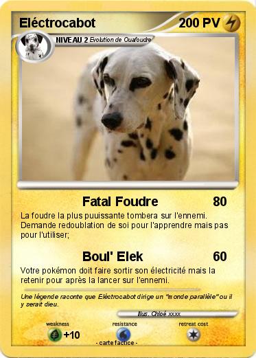 Pokemon Eléctrocabot
