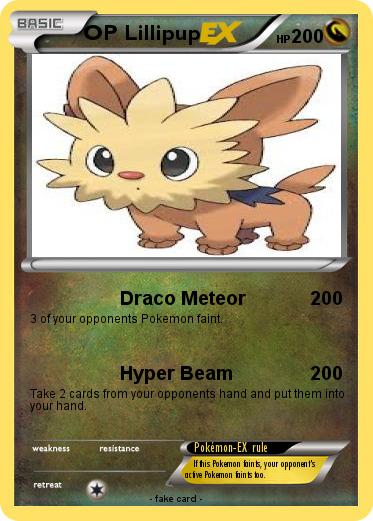 Pokemon OP Lillipup