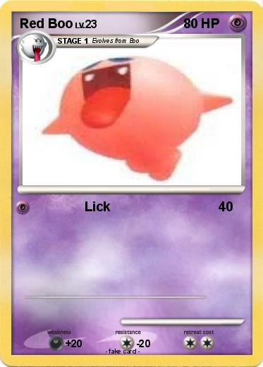Pokemon Red Boo