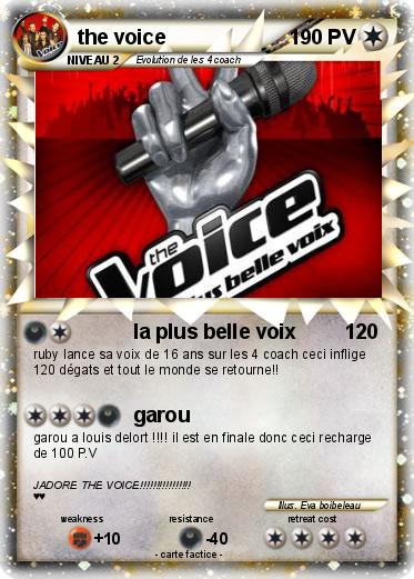 Pokemon the voice