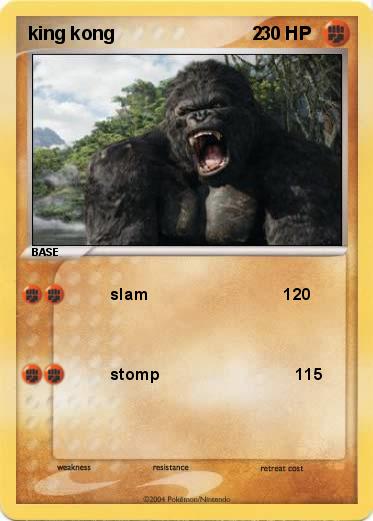 Pokemon king kong                           2
