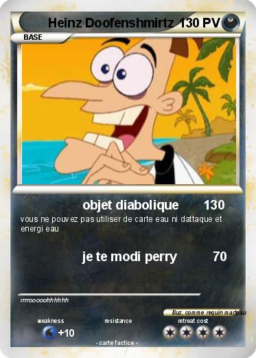 Pokemon Heinz Doofenshmirtz