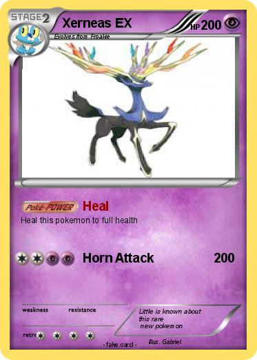 Pokemon Xerneas EX