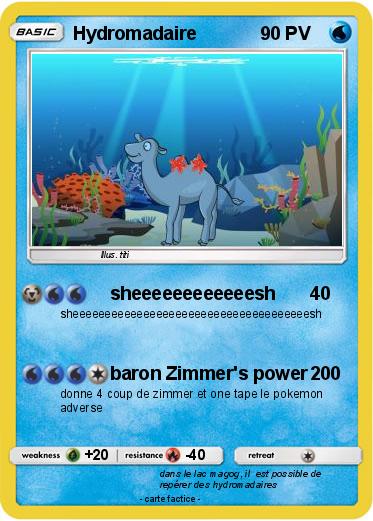 Pokemon Hydromadaire