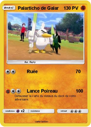 Pokemon Palarticho de Galar