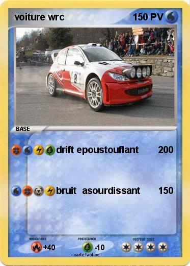 Pokemon voiture wrc