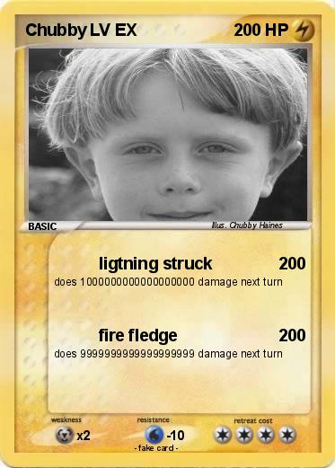 Pokemon Chubby LV EX