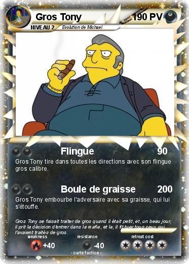 Pokemon Gros Tony