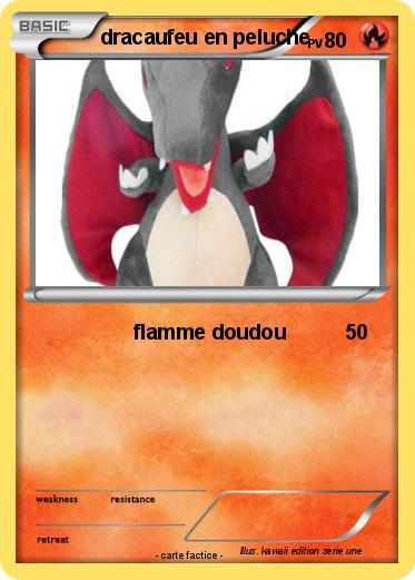 Pokemon dracaufeu en peluche