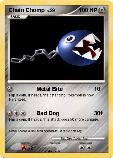 Pokemon Chain Chomp