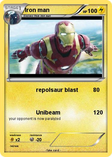 Pokemon Iron man