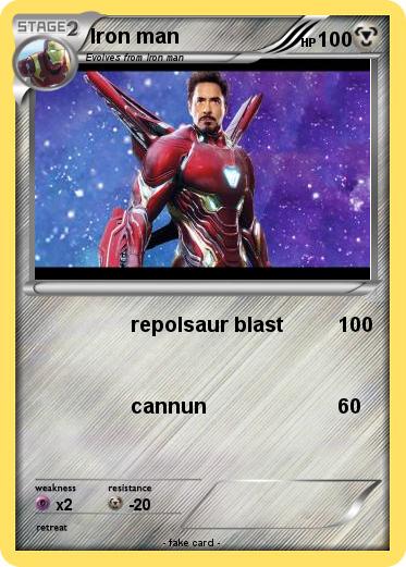 Pokemon Iron man