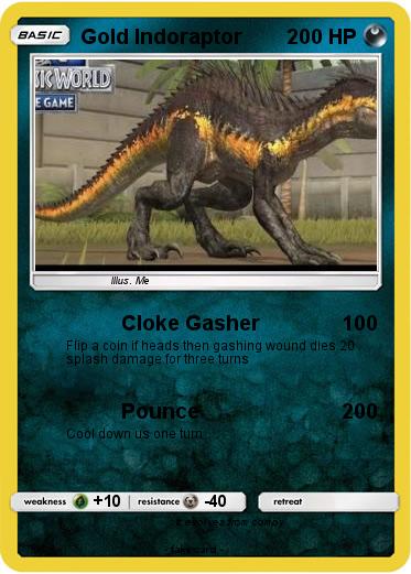 Pokemon Gold Indoraptor