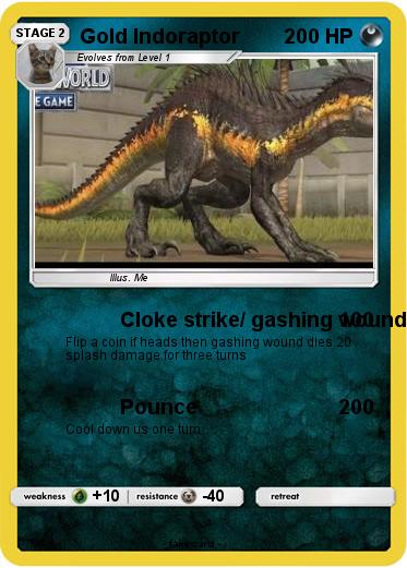 Pokemon Gold Indoraptor