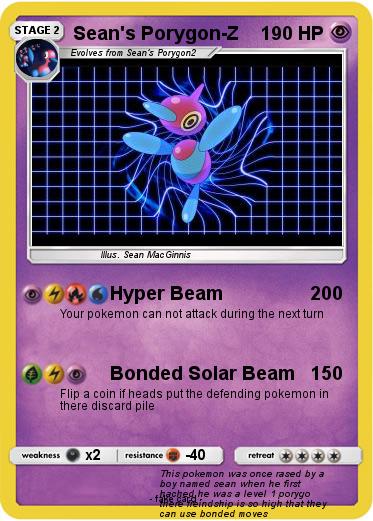 Pokemon Sean's Porygon-Z